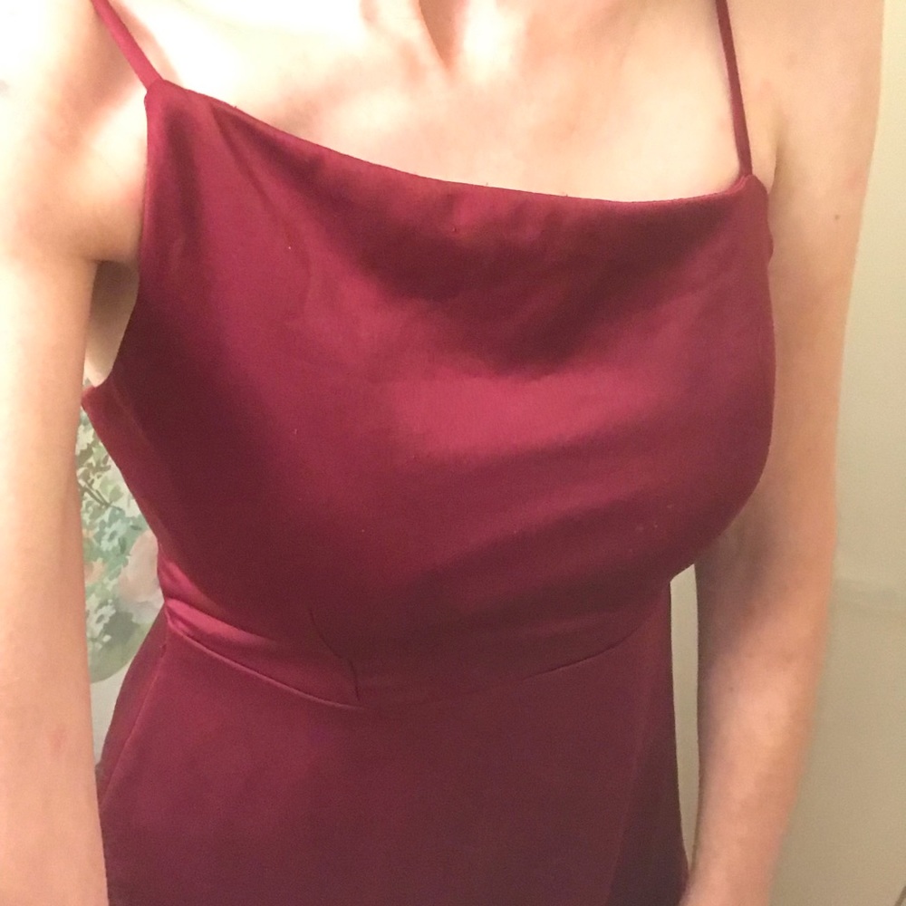 Lulus formal dress, high low hem